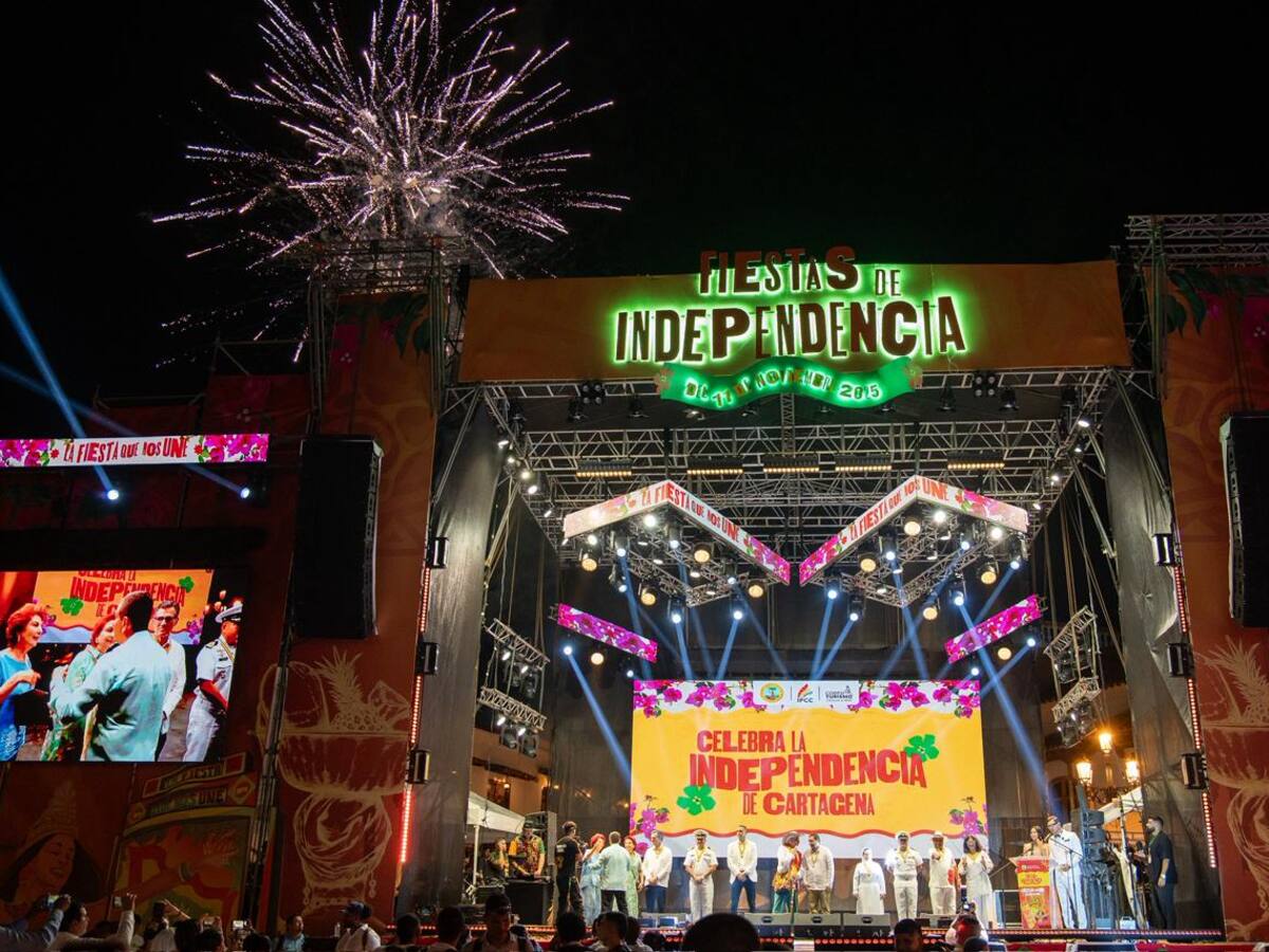 Cartagena se gozó celebración de los 214 años de su Independencia
