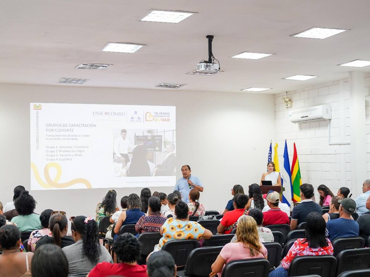 Ruta Creciendo Juntos, una estrategia orientada a fortalecer 370 microempresas cartageneras