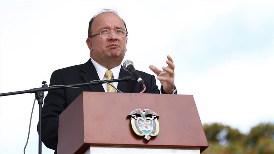 Luis Carlos Villegas, ministro de Defensa. Foto: Colprensa.