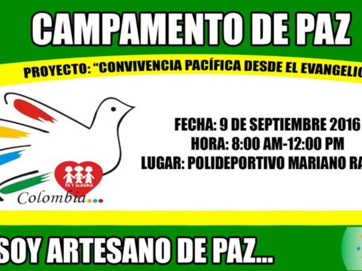 Colegios de Fe y Alegría se unen para incentivar la paz