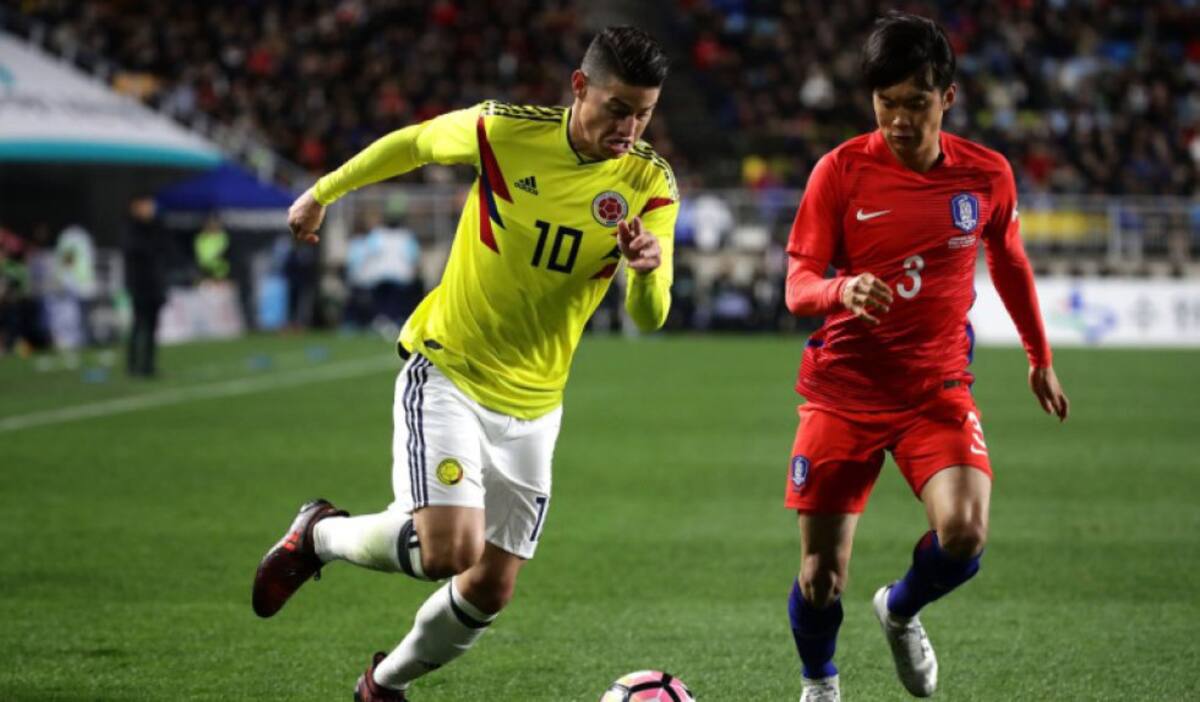 [10/11/17] Corea del Sur venció 2-1 a Colombia, con una anotación de Cristian Zapata.