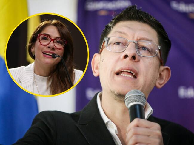 Catherine Juvinao y Daniel Rojas. Foto: (Colprensa - Mariano Vimos) / (Colprensa - Camila Díaz)