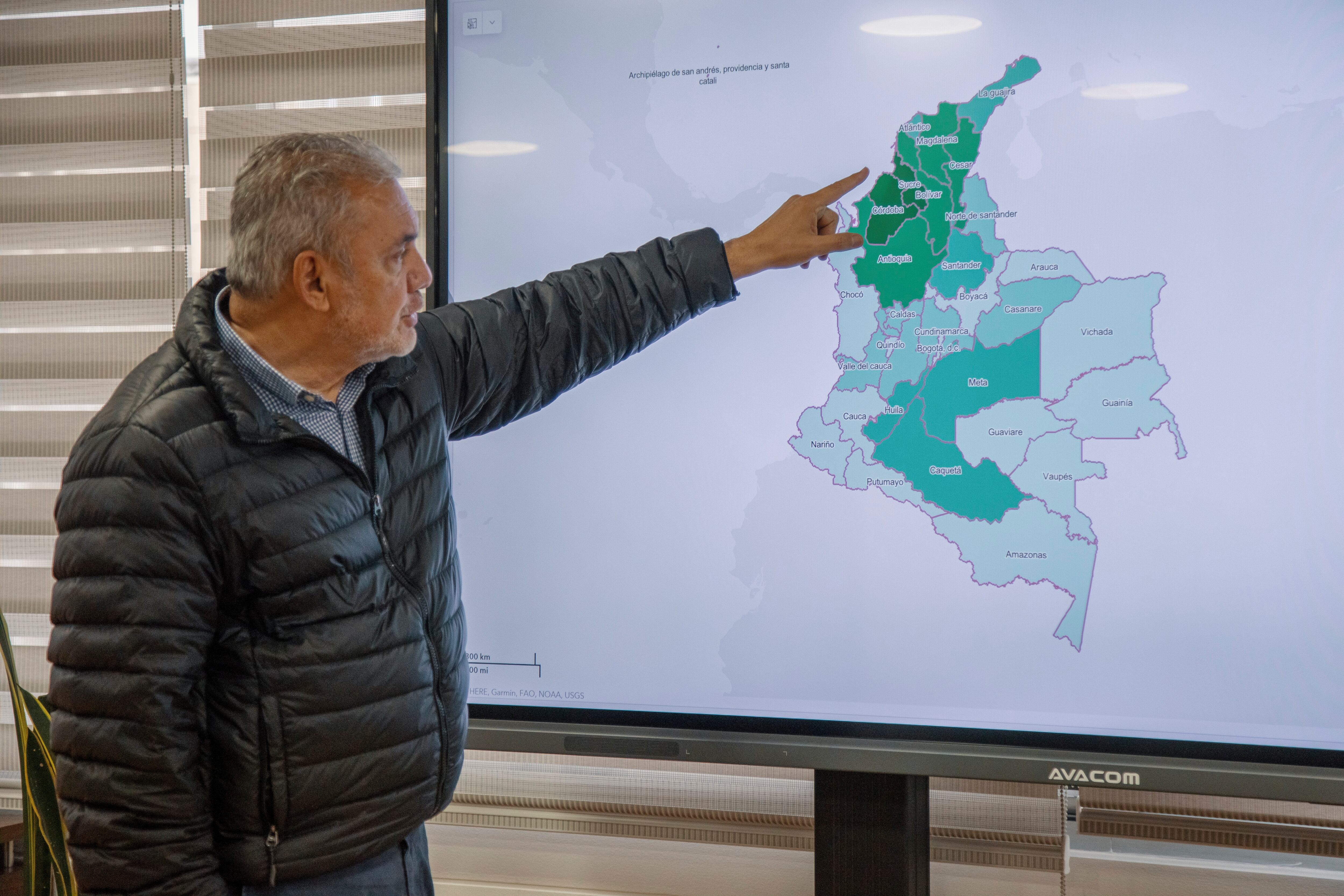 Gerardo Vega Medina, director General de la Agencia Nacional de Tierras.