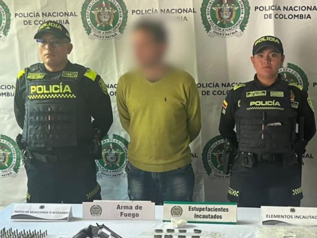 Hombre es capturado en Bogotá con cocina portátil para la fabricación de estupefacientes