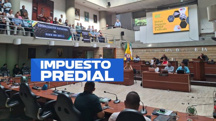 Informe debate sobre predial
