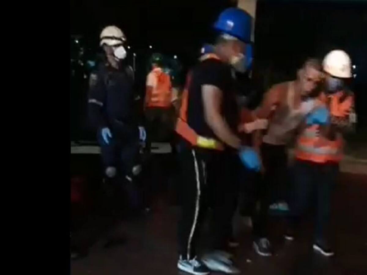 En Yumbo varios heridos deja enfrentamientos con el ESMAD