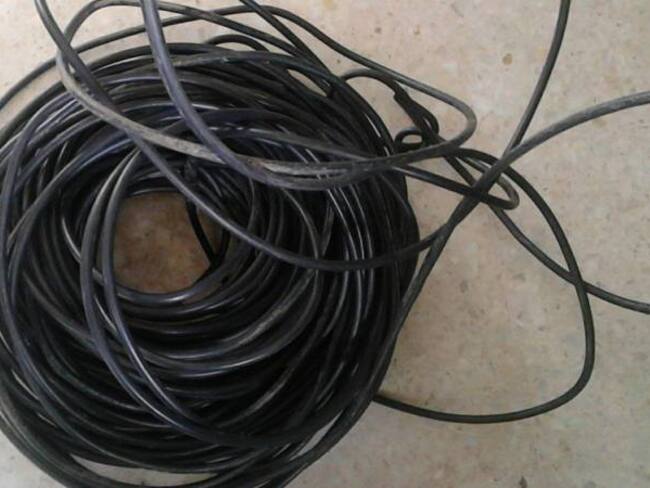 En Manizales recuperan cable de alumbrado público que habían hurtado