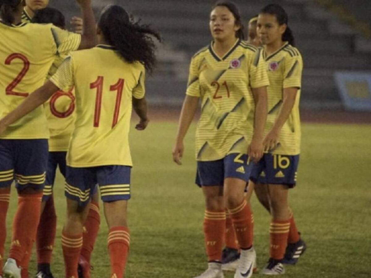 Goleada de Colombia Sub-20 en su debut en el Sudamericano Femenino