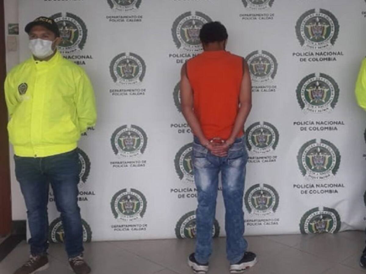 Capturan en Chinchiná a alias Tintín presunto culpable de homicidio