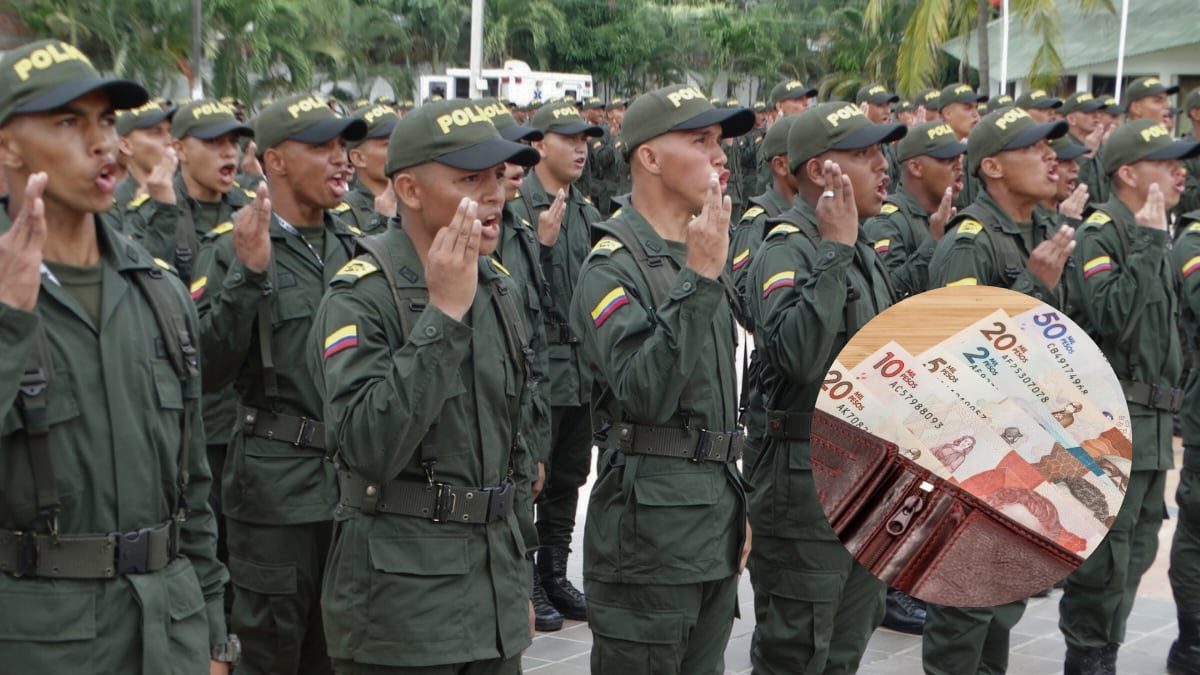 Auxiliares de Policía recibirán un salario mínimo mensual (créditos: Policía Nacional y GettyImages)