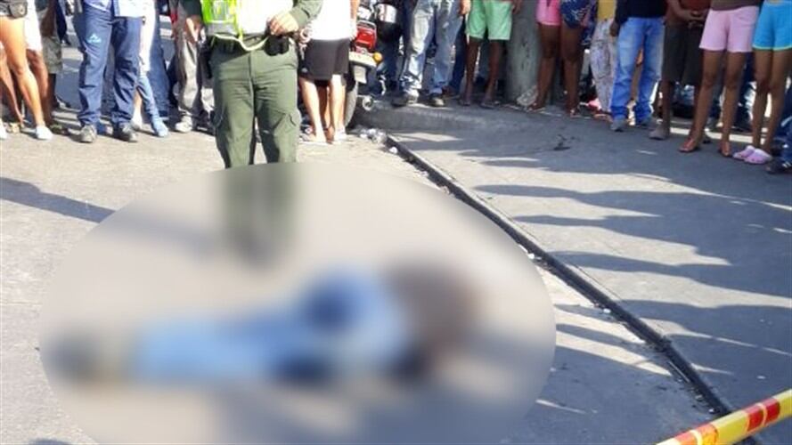 Hombre ataca a bala a su expareja y luego se dispara cerca al Castillo San Felipe. Foto: Cortesía