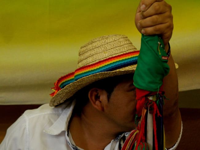 En Córdoba desplazan a indígenas por negarse a participar en paro