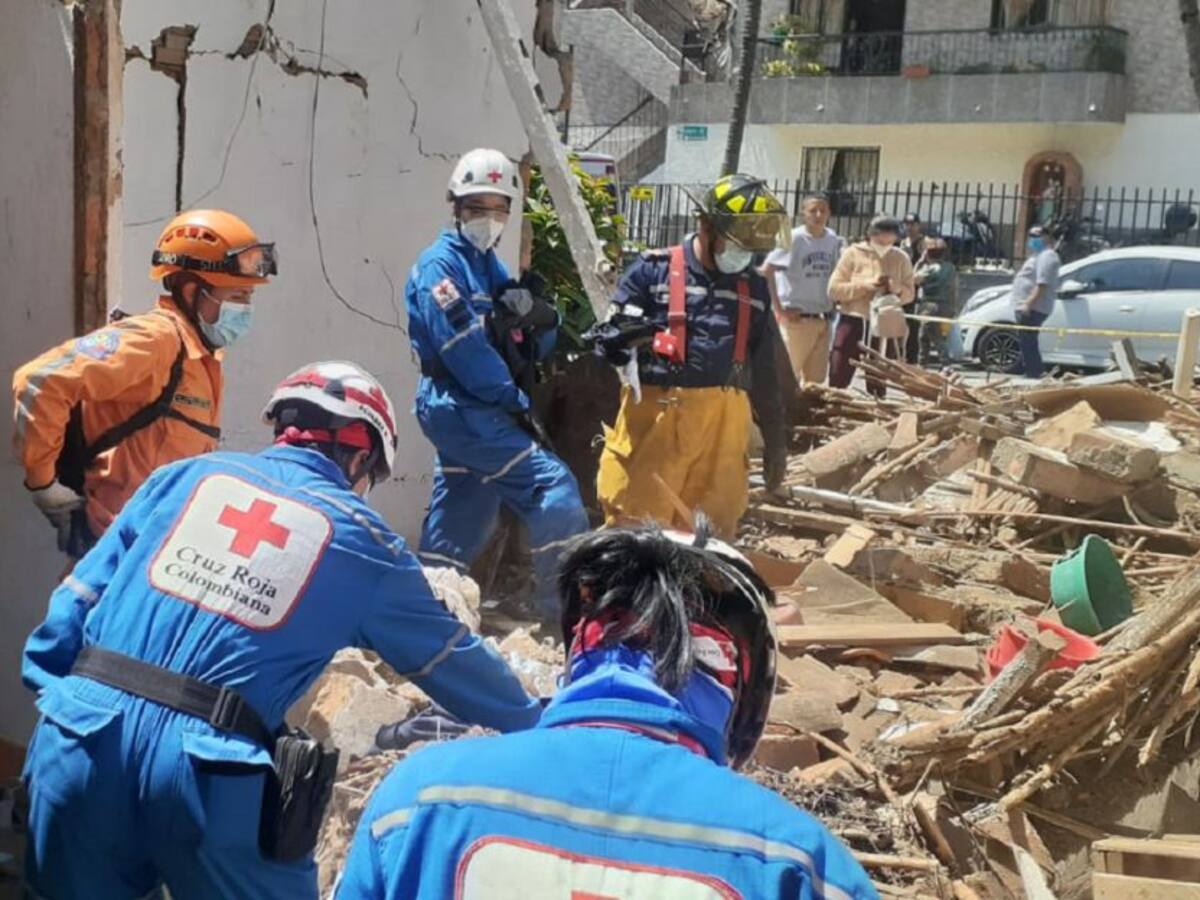 Una persona herida dejó una explosión dentro de una casa en Itagüí