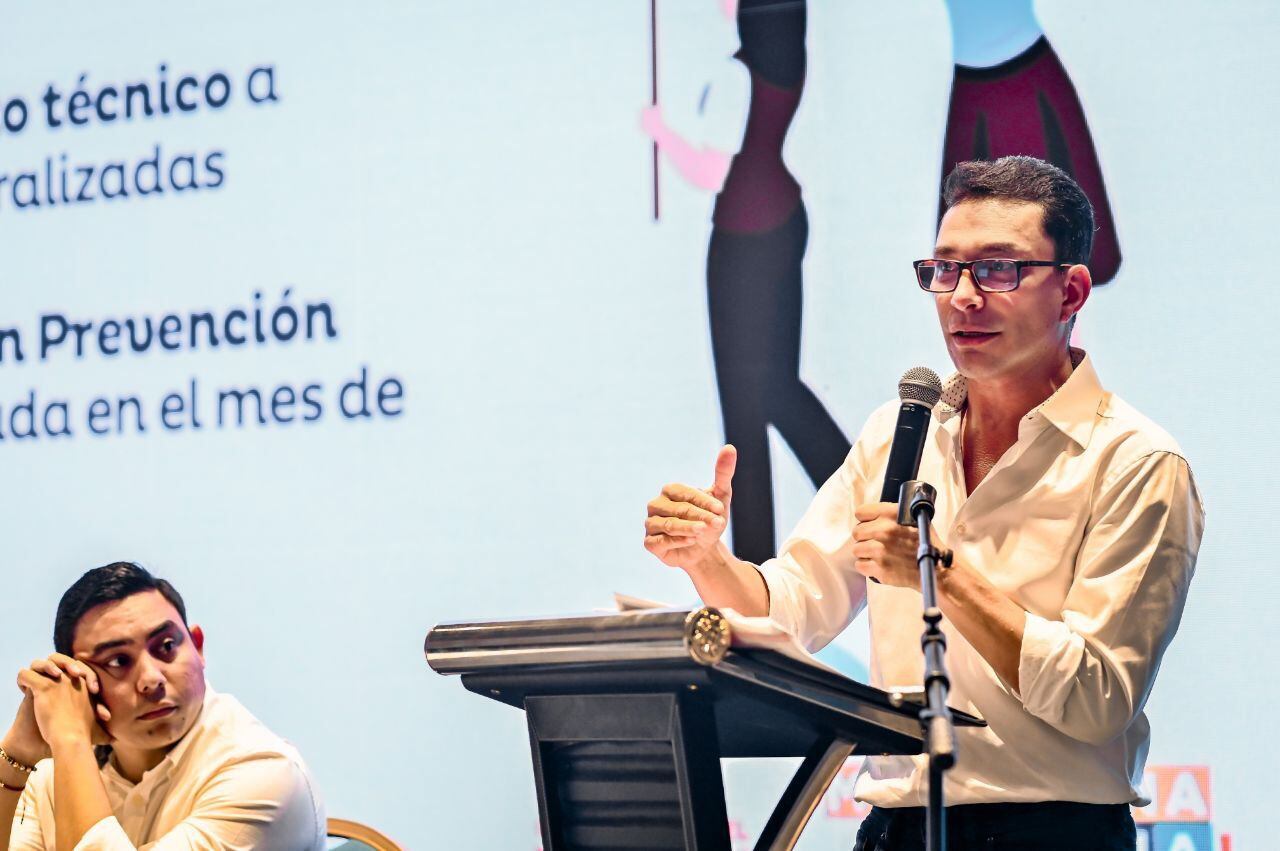 Intervención durante el foro ‘Avances del Proceso Electoral’, realizado en Santa Marta.