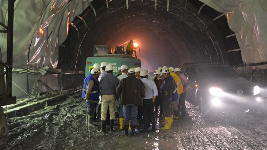 Túnel de La Línea . Foto: Gerardo Nossa/Colprensa