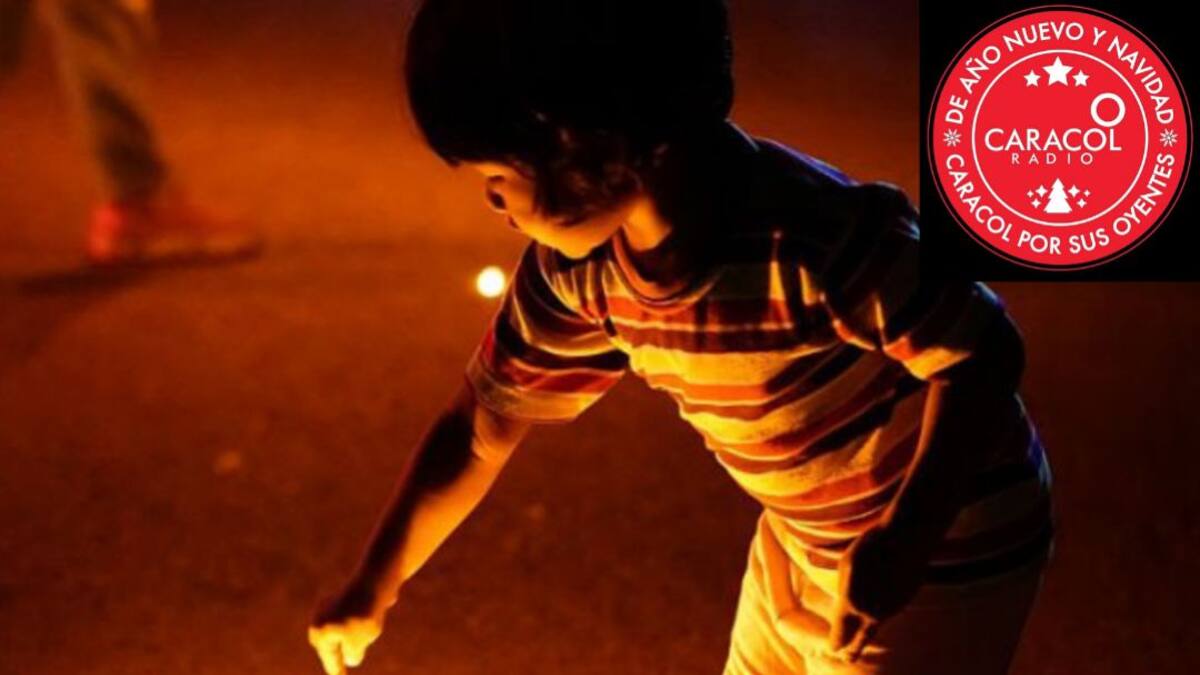 Comparendo a padre de familia por niño quemado con pólvora en Armenia