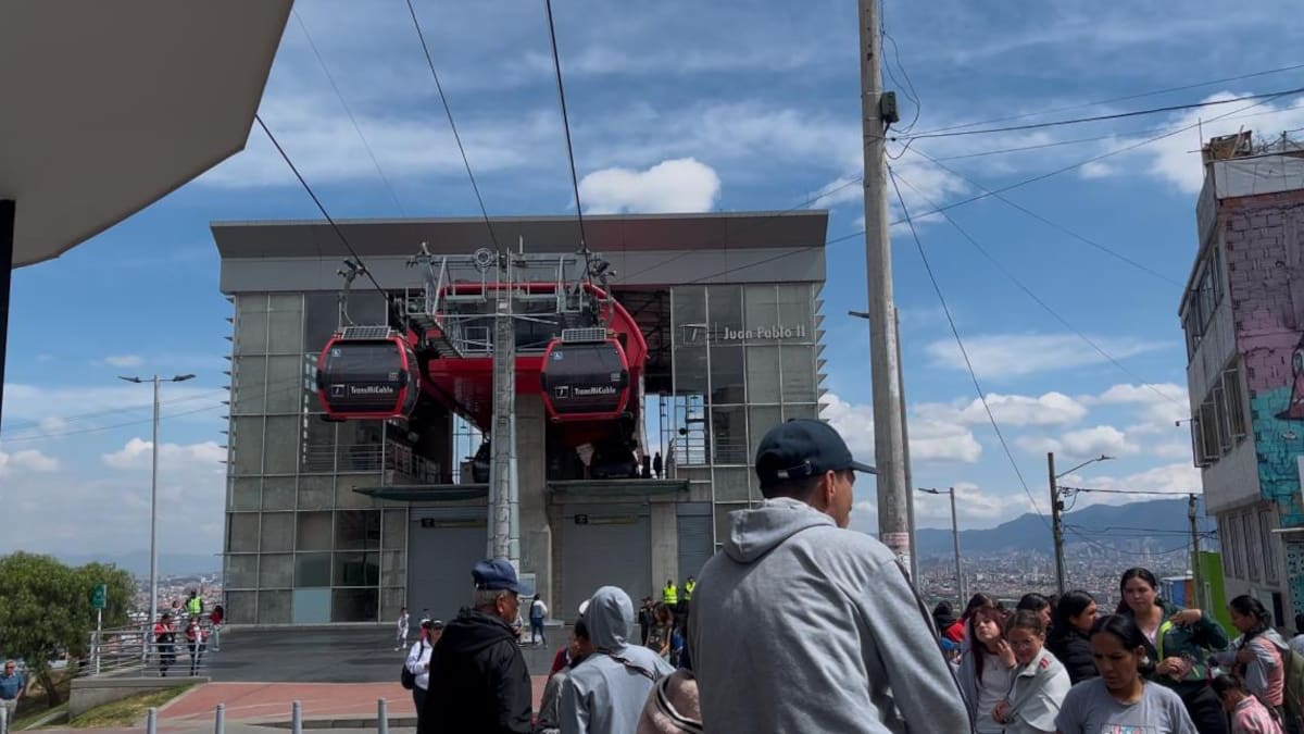 Suspendido el servicio de Transmicable en Bogotá por fallas operativas