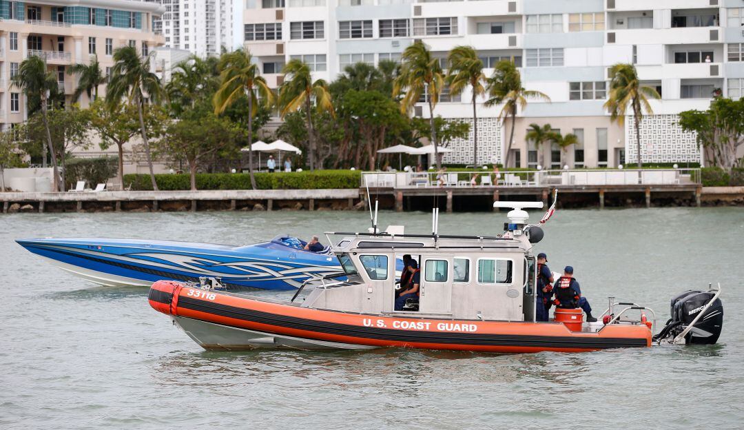Guardia Costera de Estados Unidos en Miami.