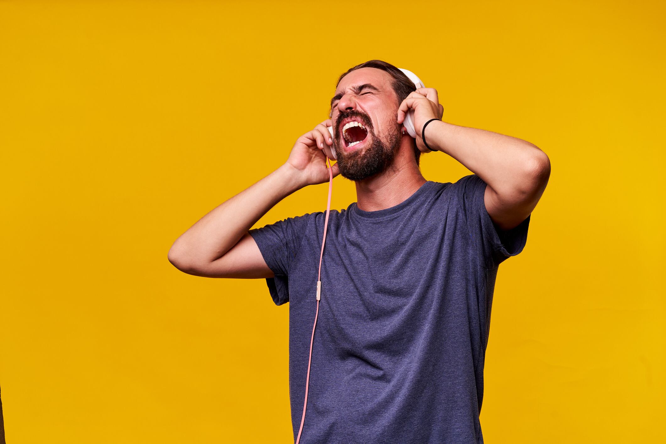 Imagen de referencia de grito. Foto: Getty Images