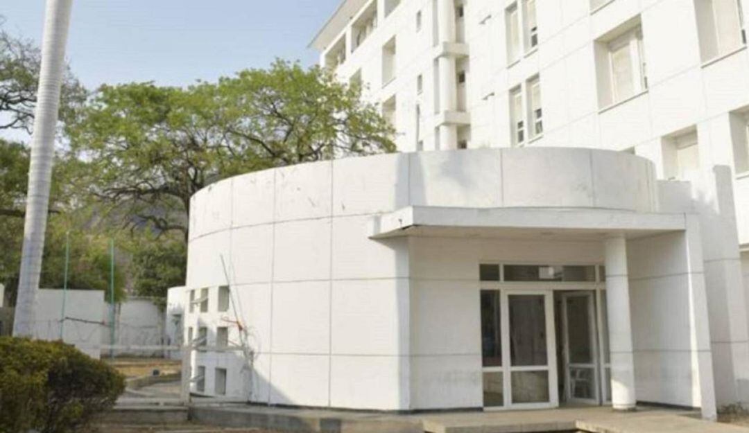 Sede dos del hospital samario. 