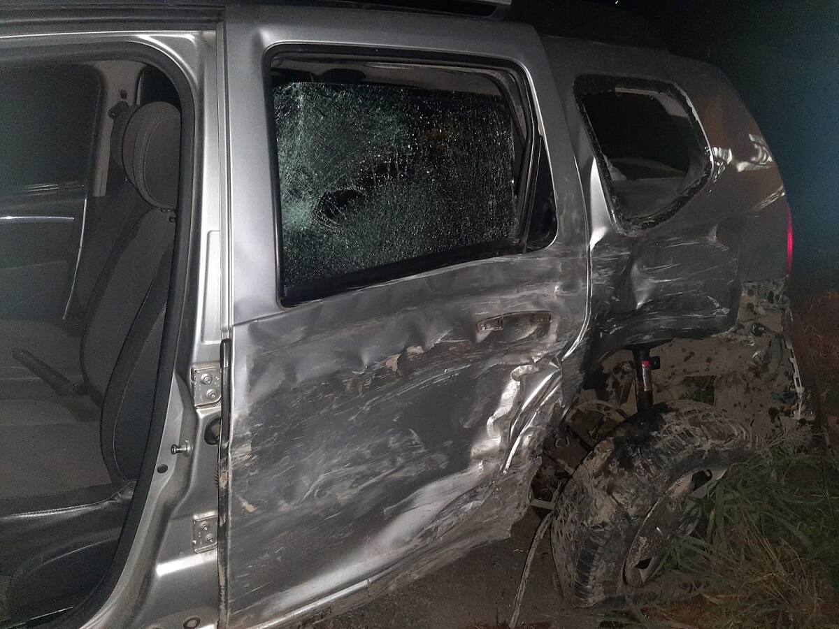Una persona herida dejó aparatoso accidente que se registró en la vía Manizales, Chinchiná