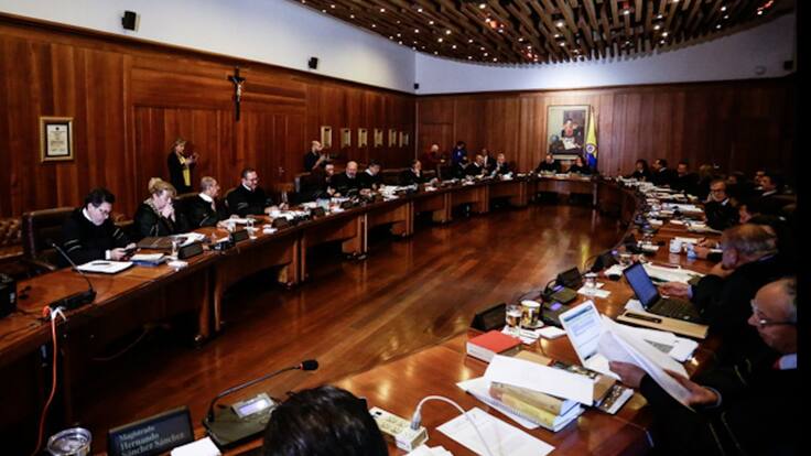 Hoy se definiría si magistrado de Corte Constitucional se va o se queda