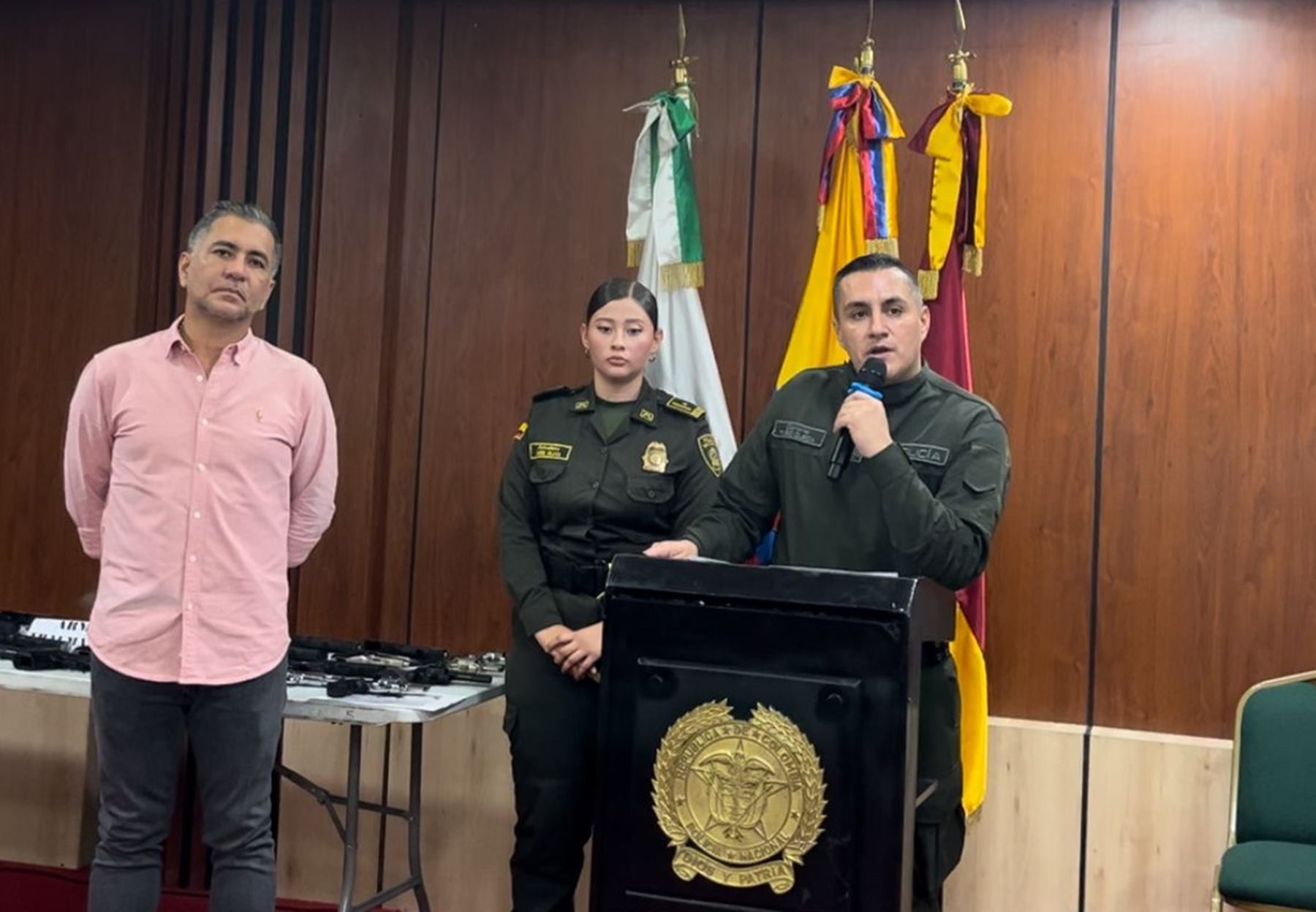 Coronel Fabio Ojeda, comandante de la Policía en el Tolima