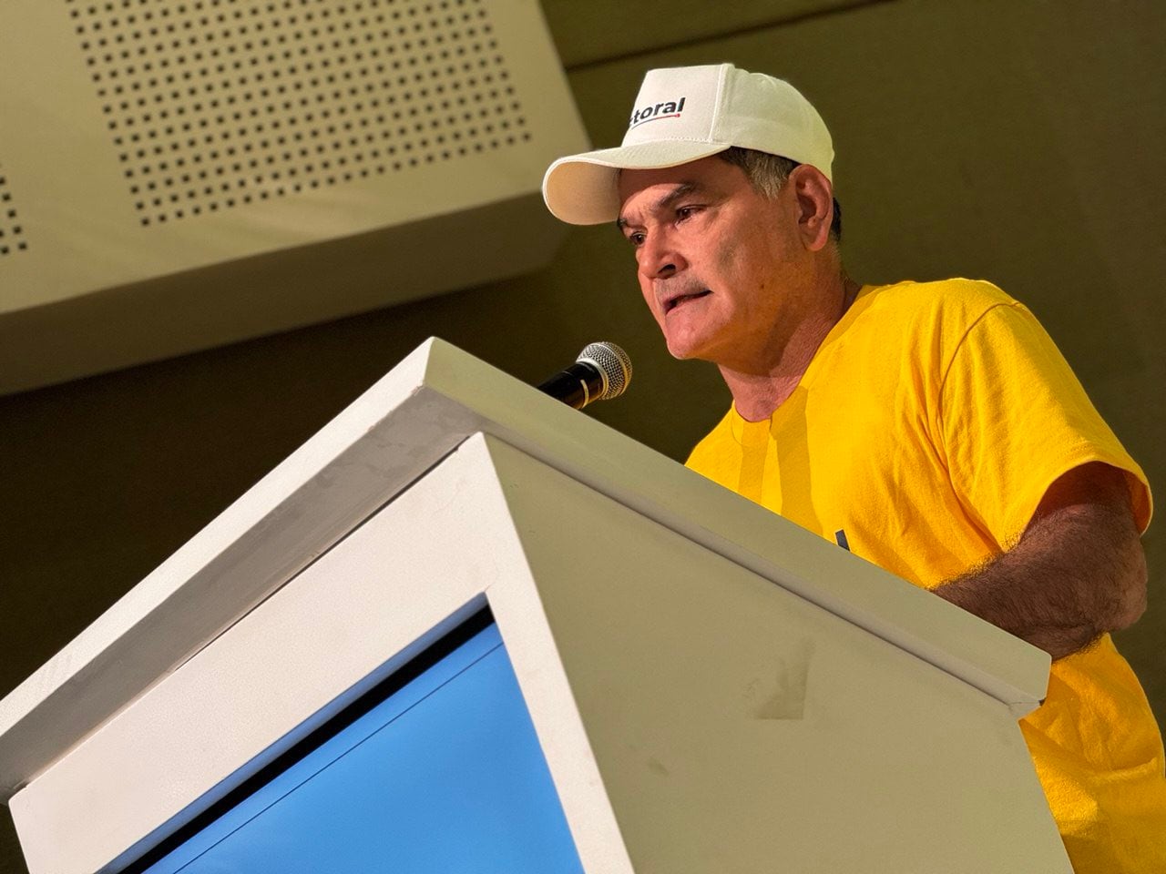 El procurador General, Gregorio Eljach, en la Cumbre de Gobernadores en Montería.