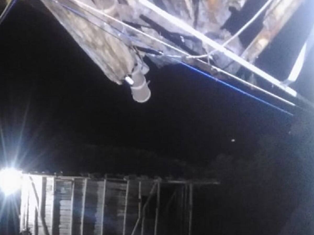 Desplome de techo en una vereda de Anserma, Caldas, no dejó heridos