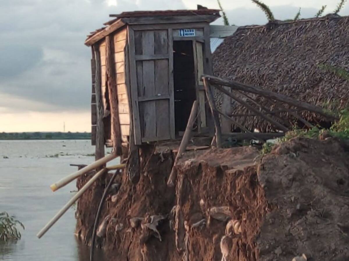 Más de 150 mil familias de Salamina en riesgo de inundación por la erosión