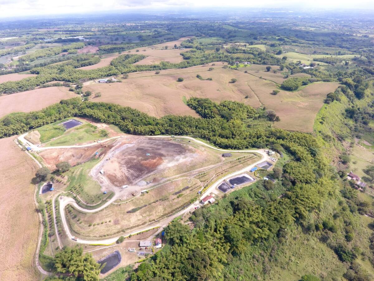 ¿Qué vida útil tiene el relleno sanitario Andalucía en Montenegro, Quindío?