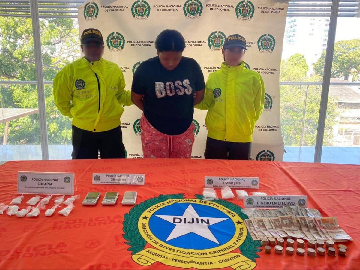 Desmantelaron vivienda que era utilizada para vender cocaína en Cartagena