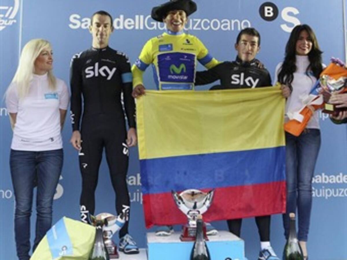 Nairo Quintana se coronó campeón de la vuelta al País Vasco