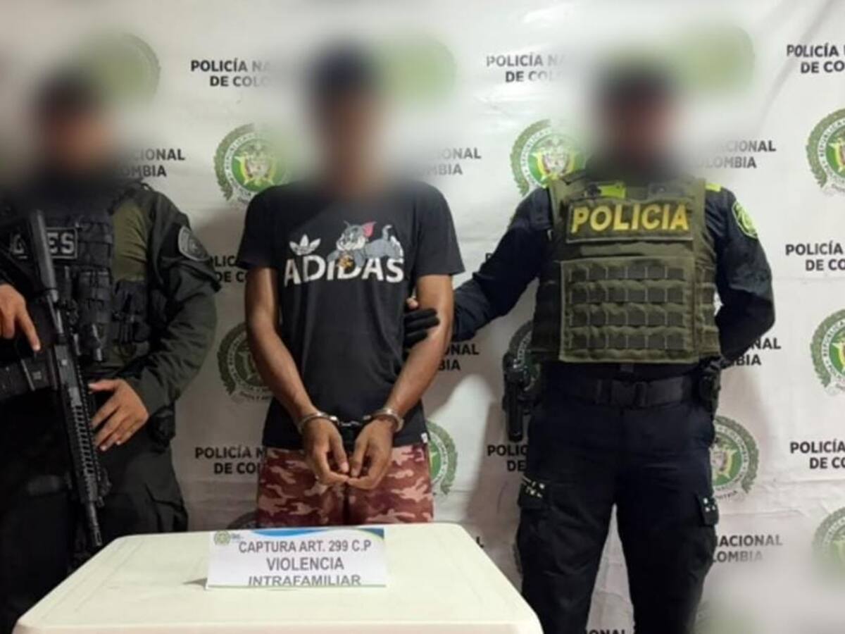Capturan a un hombre por agredir a una mujer en Villanueva