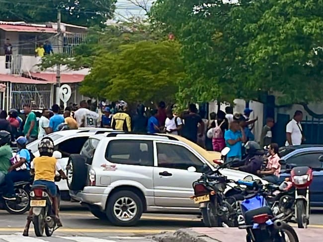 Dentro de un colegio fue asesinado un hombre en el sur de Cartagena