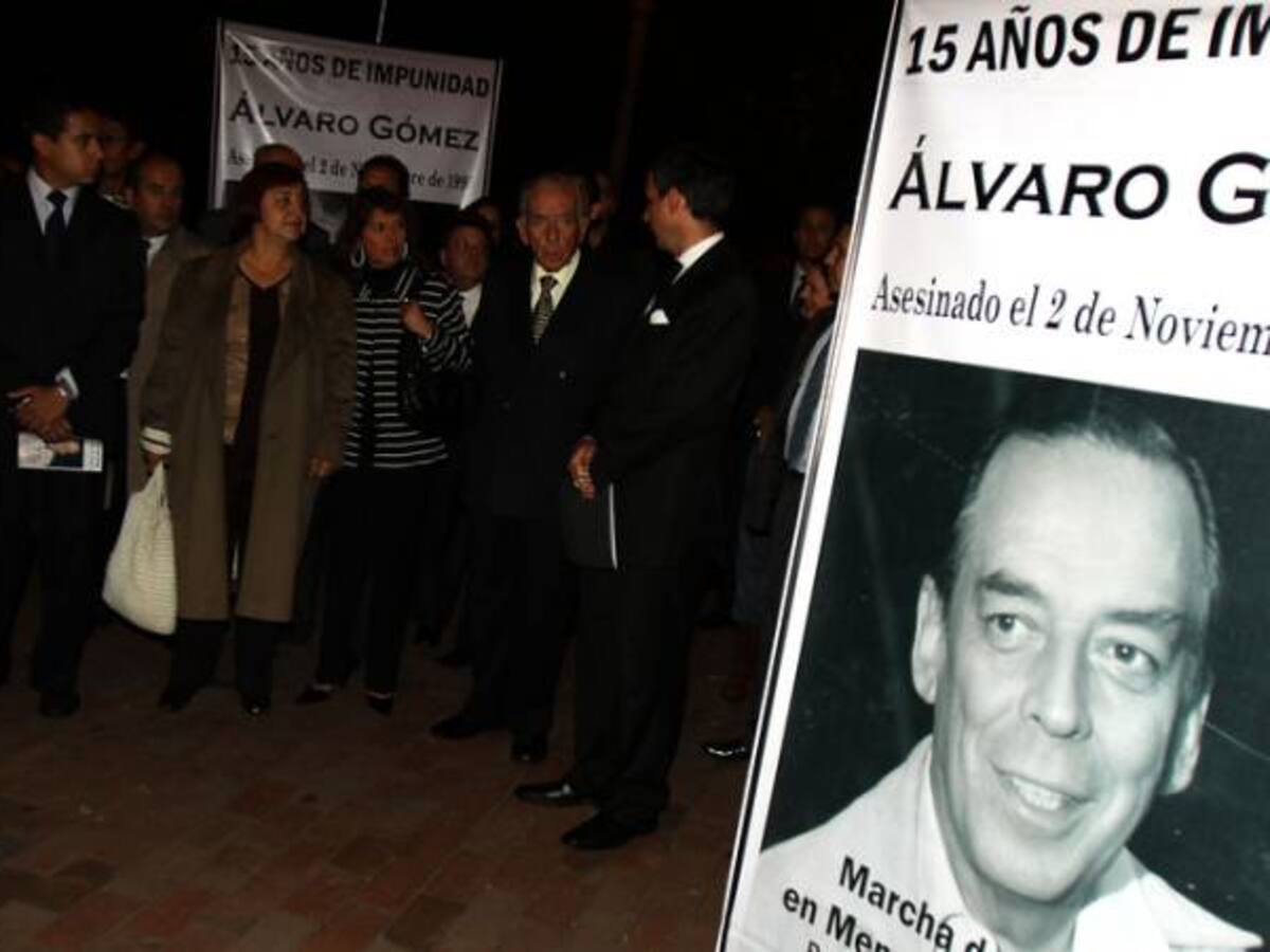 Piden declarar de lesa humanidad el crimen de Álvaro Gómez Hurtado
