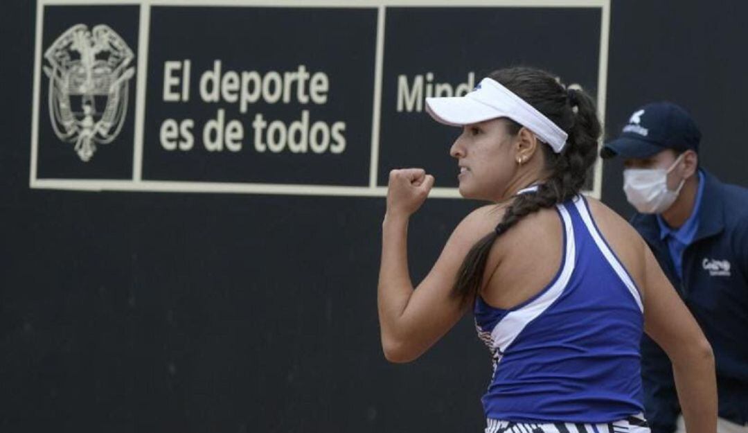 Maria Camila Osorio ganó y pasó a segunda ronda del WTA 250 de Bogotá