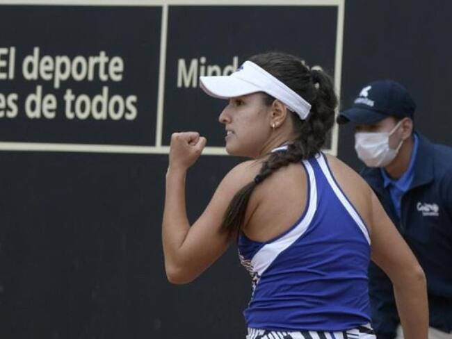 Maria Camila Osorio ganó y pasó a segunda ronda del WTA 250 de Bogotá