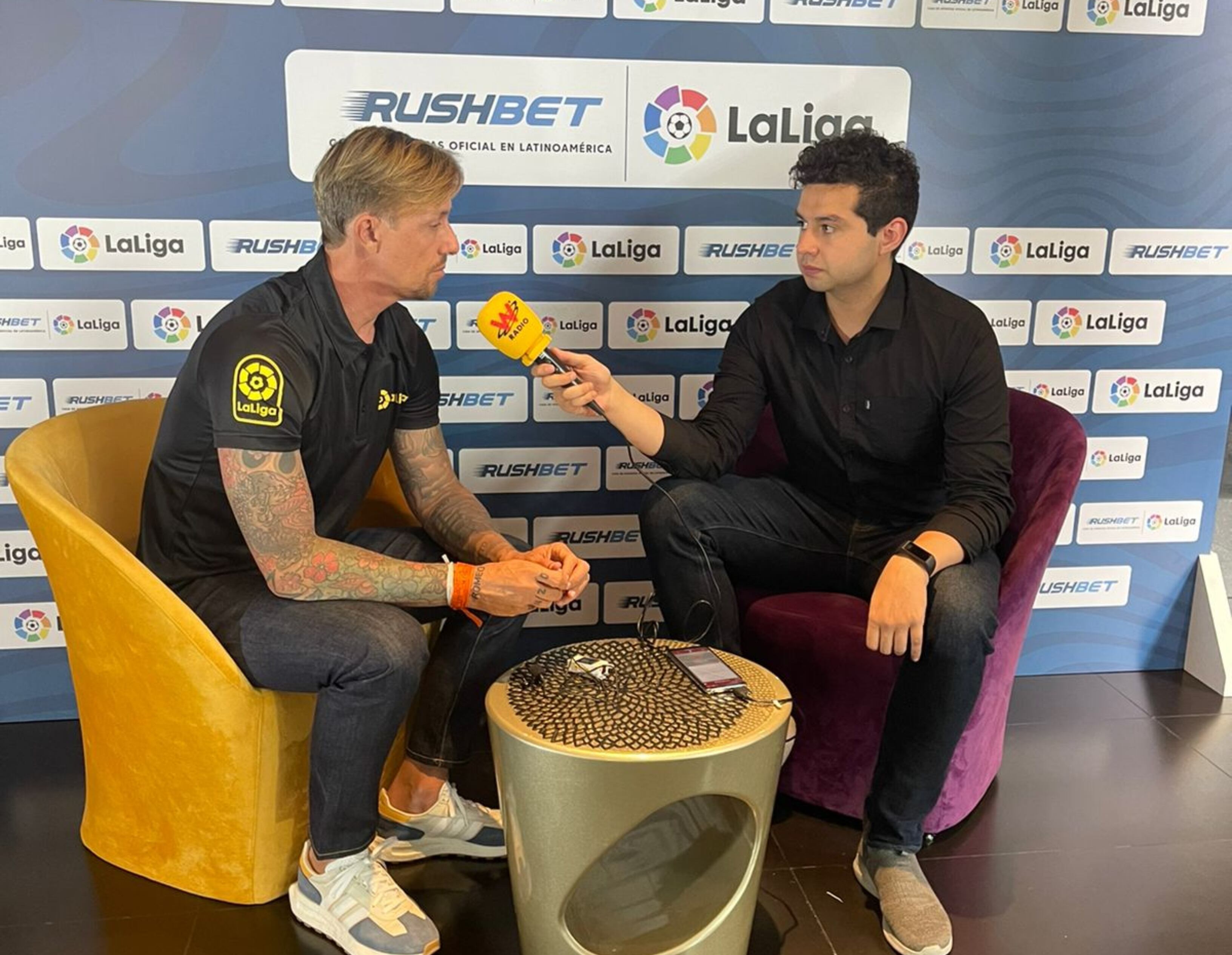 Entrevista José María Gutiérrez Hernández, más conocido como Guti. Foto: W Radio.