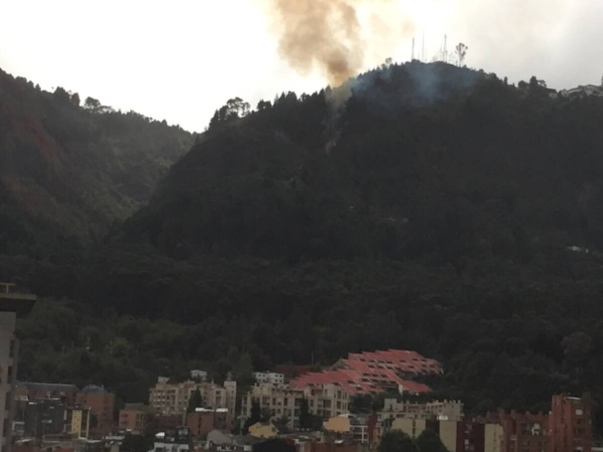 Los Cerros Orientales de Bogotá tendrán vigilancia especial contra incendios