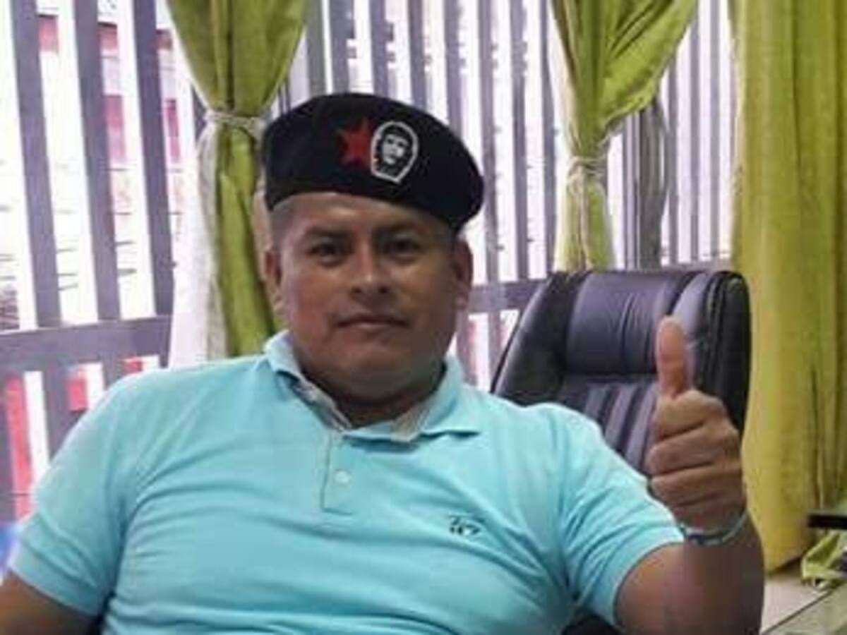 Recompensa por información sobre homicidas de líder indígena en Putumayo