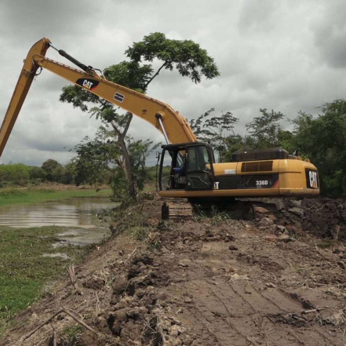 Ciénaga Grande recibe agua dulce con el mantenimiento al caño El Salado