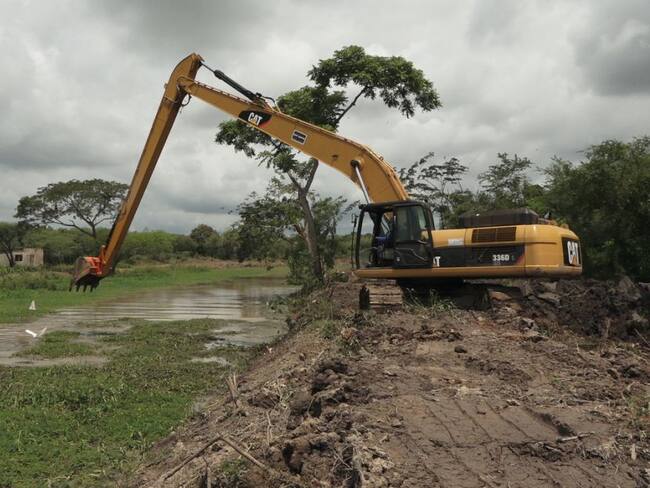 Ciénaga Grande recibe agua dulce con el mantenimiento al caño El Salado