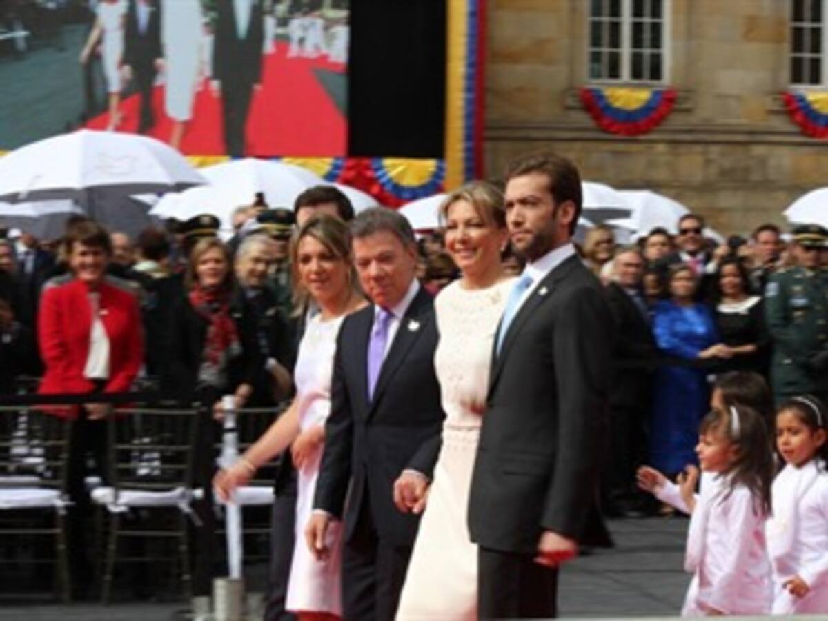 Los mejores momentos en la posesión del presidente Juan Manuel Santos