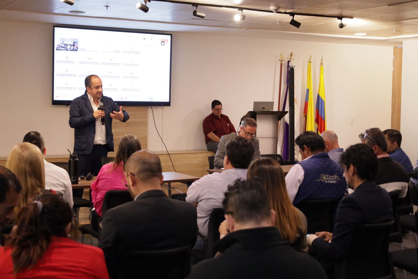 Diálogos entre Ministerior de Transporte y camioneros. ( Foto: Cortesía de Mintransporte )