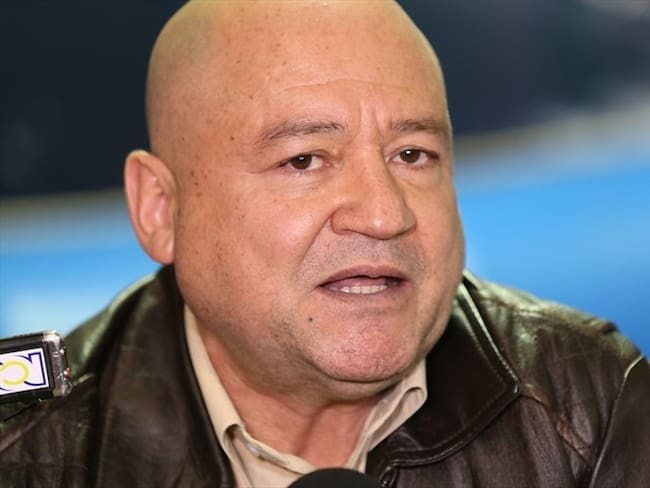 Carlos Antonio Lozada habló de la declaración de 'Rafael Gutiérrez' en la que negó tener información sobre la responsabilidad de las Farc en el asesinato de Álvaro Gómez Hurtado. Foto: Colprensa / CAMILA DÍAZ