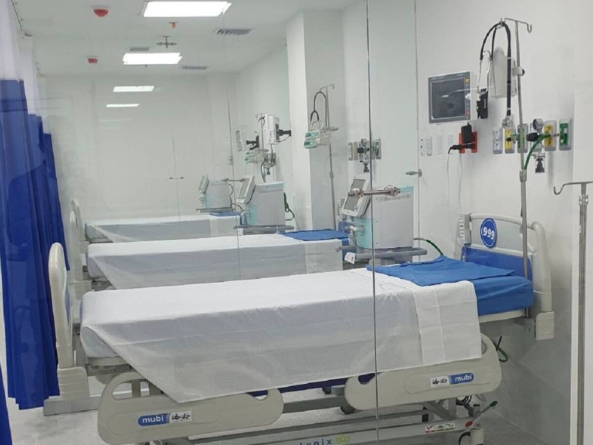 Antioquia tiene más de 30 hospitales en alerta roja por ocupación de UCI