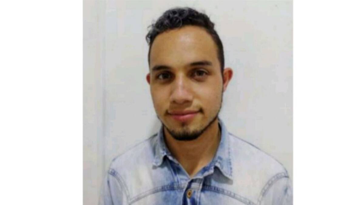 Buscan en Manizales a Kevin Villada. Desapareció cuando salió de su trabajo