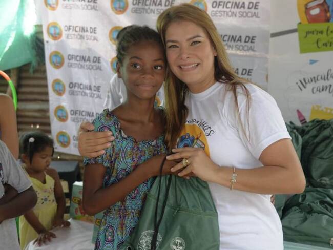 Gestora Social compartió con los niños y niñas de Isla de León de Cartagena