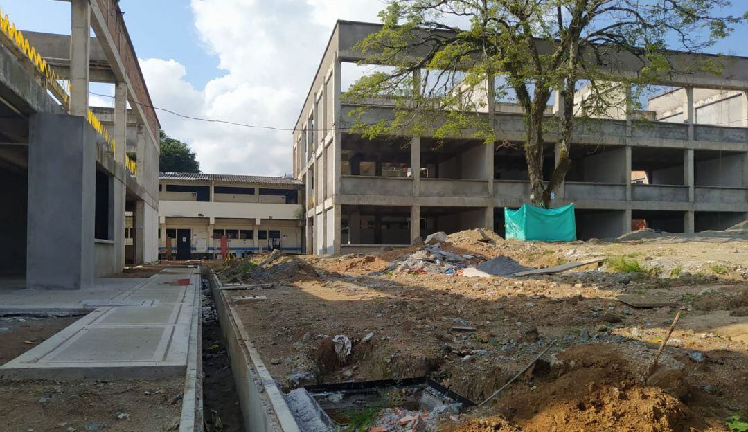 Obras colegio Jorge Eliecer Gaitán 